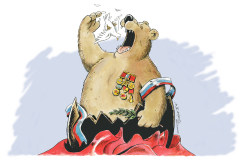 THE EASTER RUSSIAN BEAR by Marco De Angelis