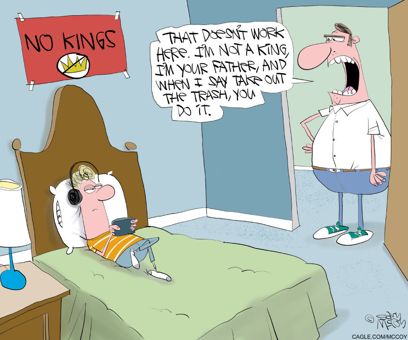 No Kings, Except Dad