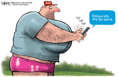 WEIRD MAGA HYPOCRITES by Rick McKee