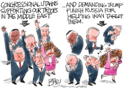 UTAH IRAN WAR by Pat Bagley