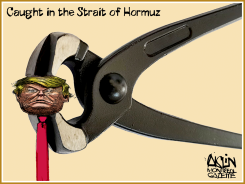 STRAIT OF HORMUZ by Terry Mosher