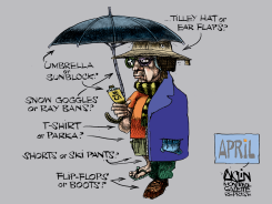 APRIL by Terry Mosher