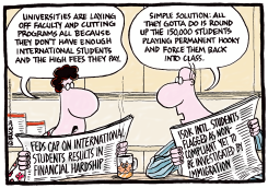 INTERNATIONAL STUDENTS by Ingrid Rice