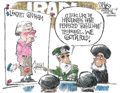 SEN. GRAHAM GOES TO LINDSEYWORLD by John Darkow