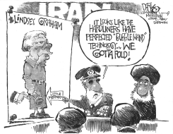 SEN. GRAHAM GOES TO LINDSEYWORLD by John Darkow