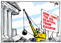 TRUMP BALLROOM by Tom Janssen