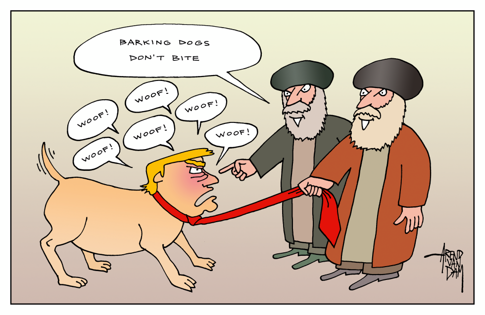 barking dog Trump