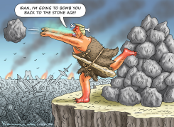IRAN SAVIOR TRUMP by Marian Kamensky
