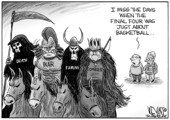 OUR FINAL FOUR by Christopher Weyant