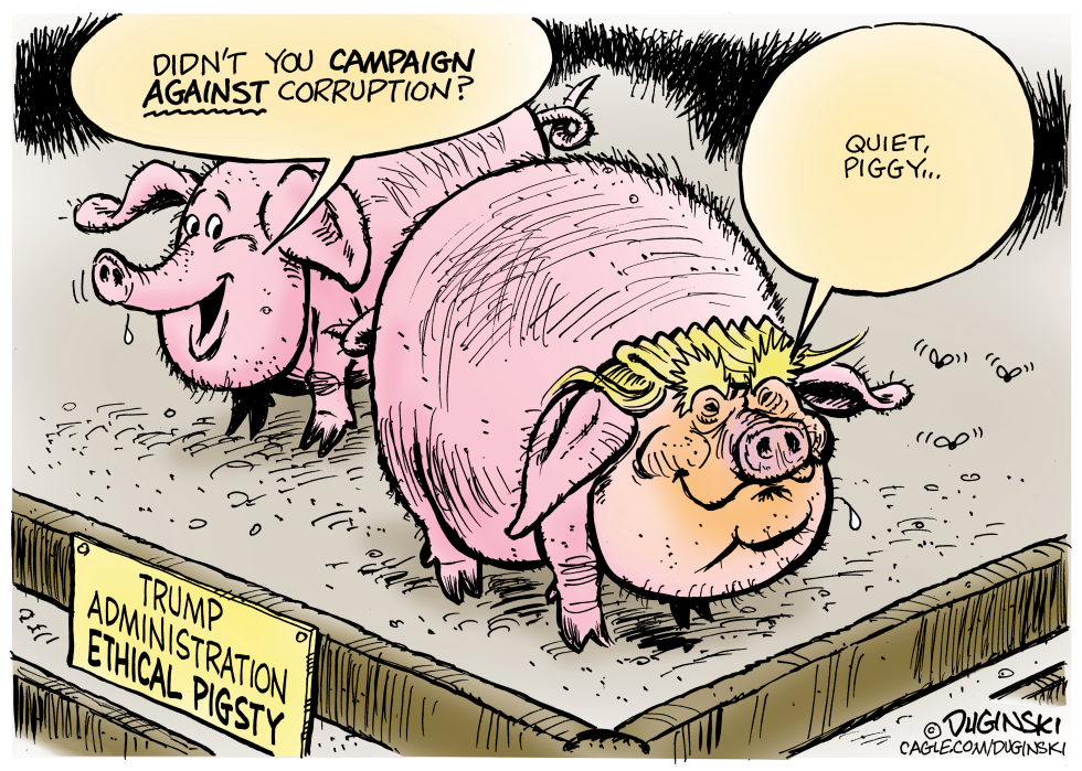 Trump administration ethics pigsty