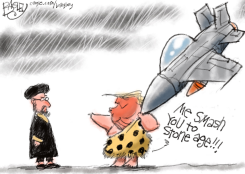 TRUMP THREATS by Pat Bagley