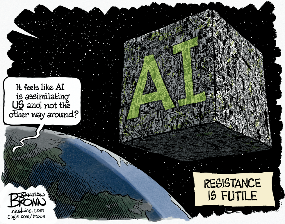 We Are Not Assimilating AI, It Is Assimilating Us