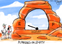 DROUGHT IN THE WEST by Pat Bagley