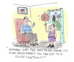 BASKETBALL CONTRACT by Harley Schwadron