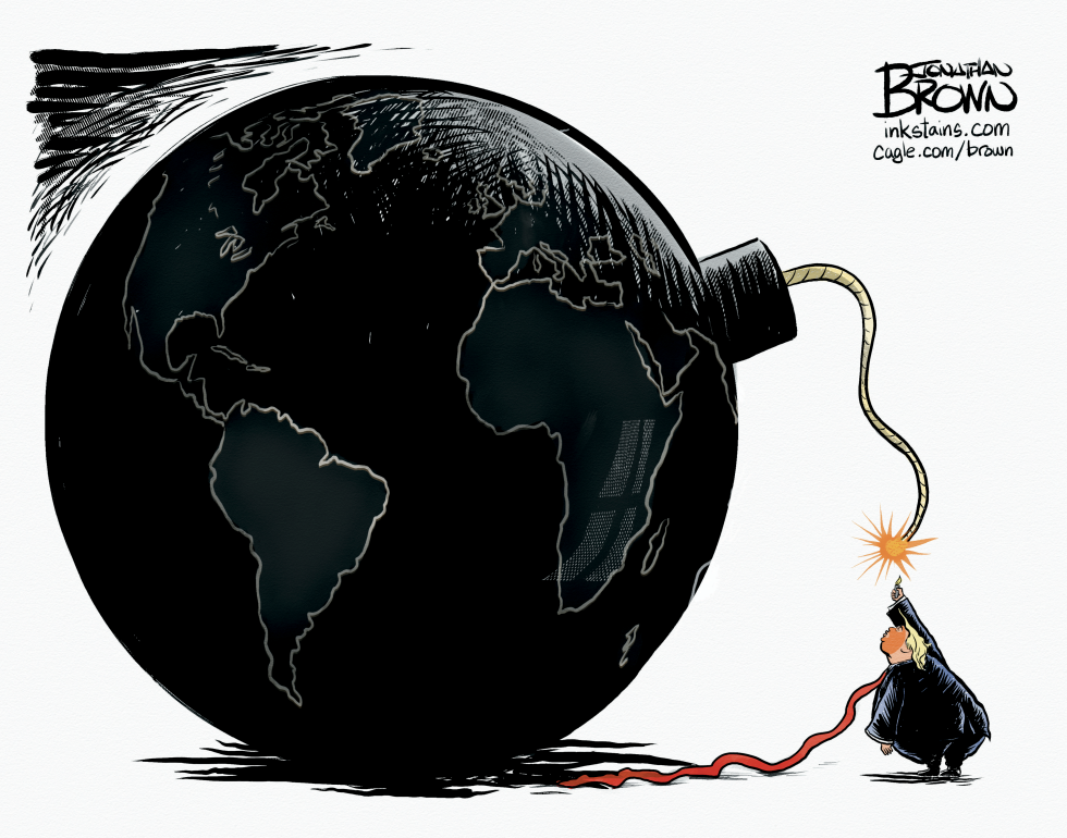 Trump's Lights Fuse on a Global Bomb