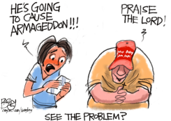 ARMAGEDDON IRAN  by Pat Bagley