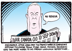 AIR CANADA CEO STEPS DOWN by Ingrid Rice