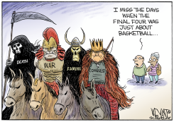 OUR FINAL FOUR by Christopher Weyant