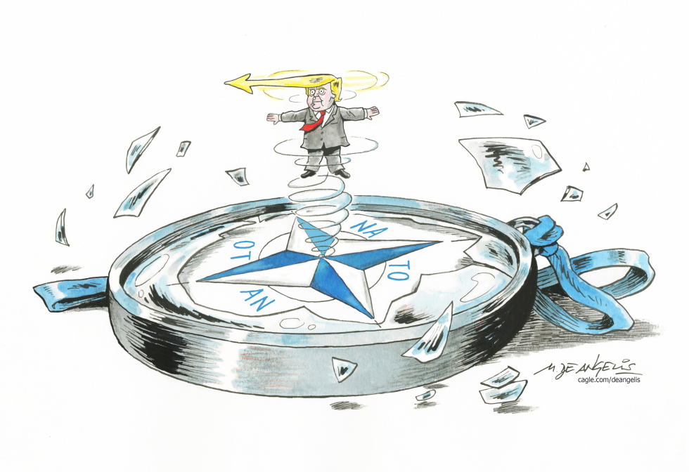 TRUMP'S MAGNETIC COMPASS