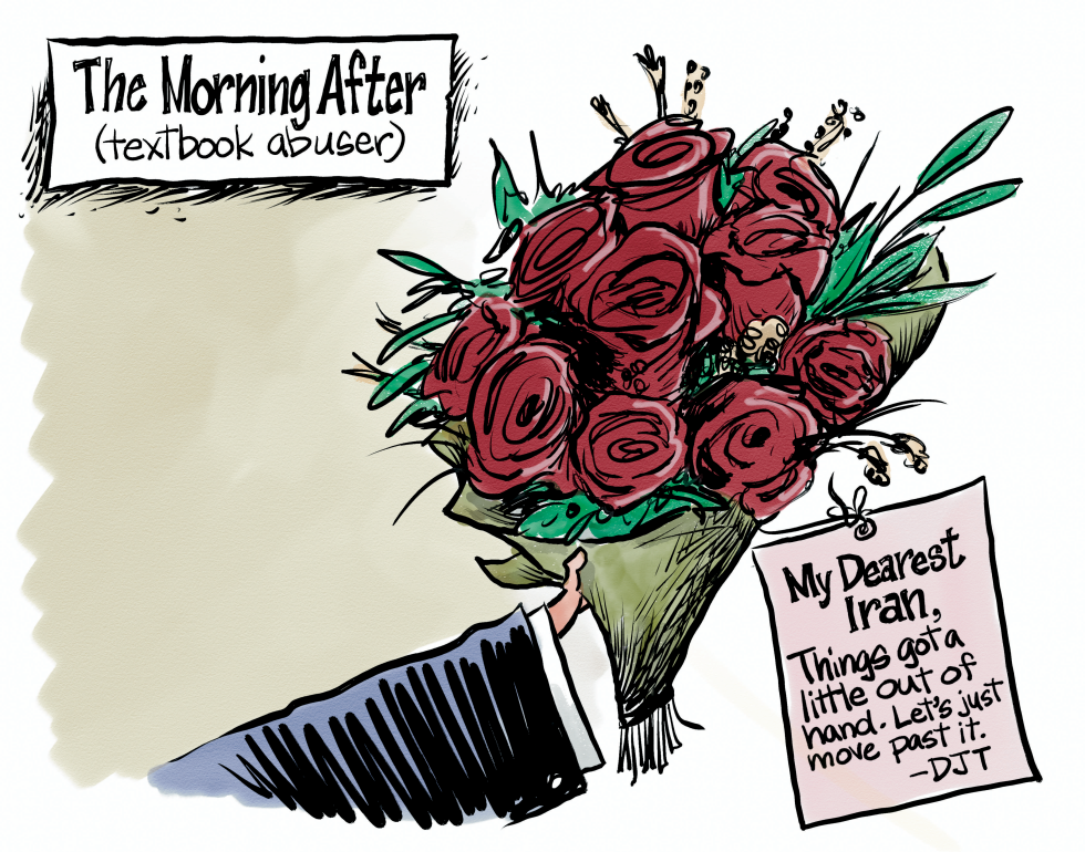 Trump Behaves Like Abusive Spouse