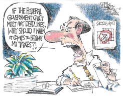 TAX SEASON by John Darkow