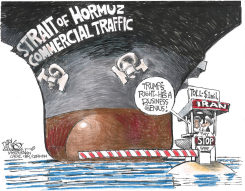 STRAIT OF HORMUZ TOLLS by John Darkow