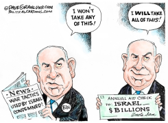 ISRAEL WAR TACTICS CONDEMNED by Dave Granlund