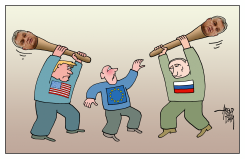ORBáN AGAINST EU by Arend van Dam
