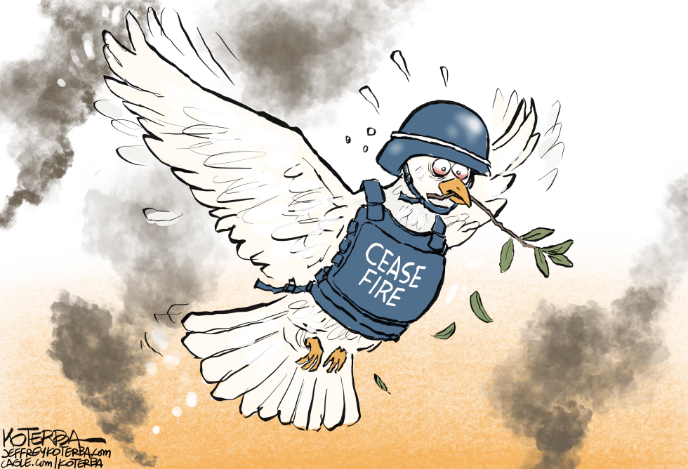 Dove Dons Armor for Cease Fire in Smoky Skies