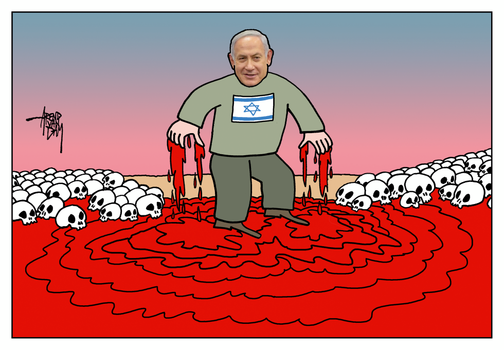 bloodshed Netanyahu