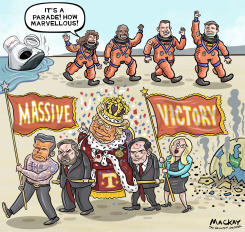 ARTEMIS MISSION WATCHES EPIC FURY PARADE by Graeme MacKay