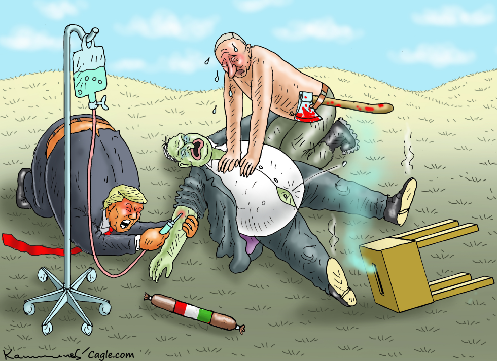 FIRST FASCIST AID FOR VIKTOR ORBAN