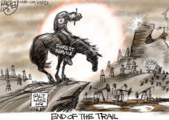 FOREST SERVICE by Pat Bagley