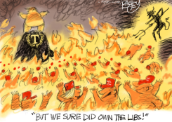 MAGA HEAVEN  by Pat Bagley
