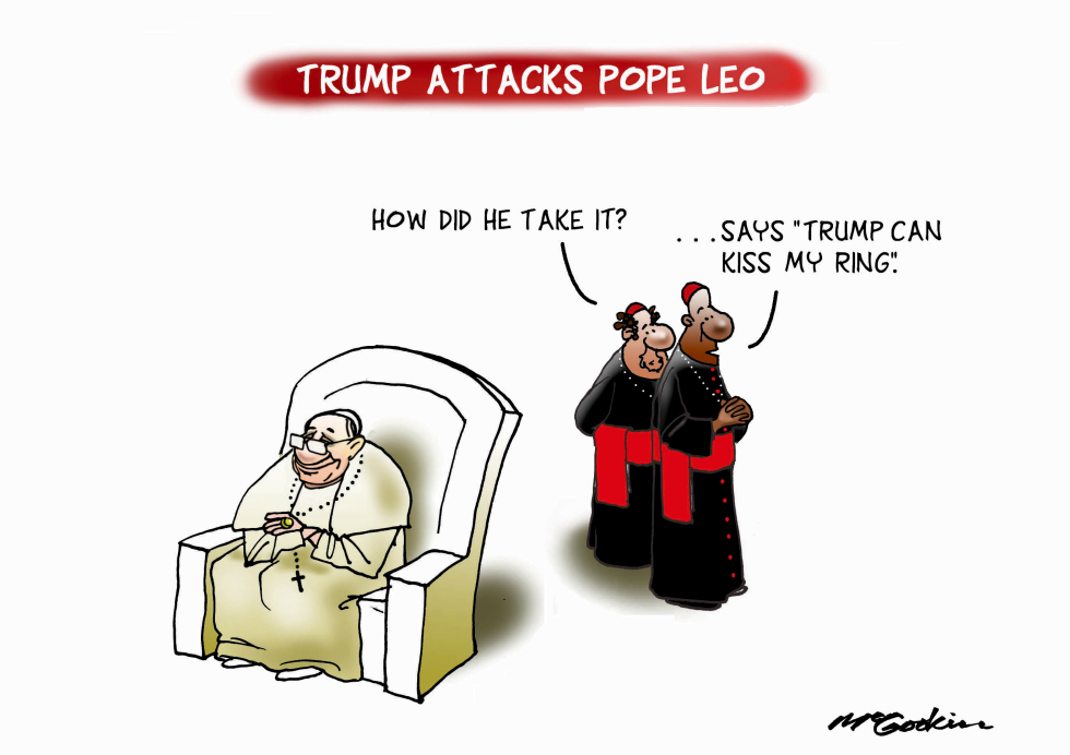 Pope Says Kiss My Ring