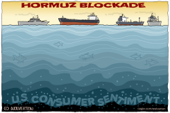 HORMUZ BLOCKADE AND SUNKEN CONSUMER SENTIMENT by Monte Wolverton