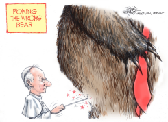 TRUMP-POPE FEUD by Dick Wright