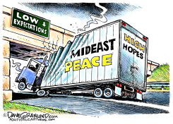 MIDEAST PEACE HOPES by Dave Granlund