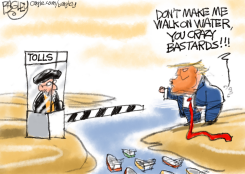TRUMP AND IRAN by Pat Bagley