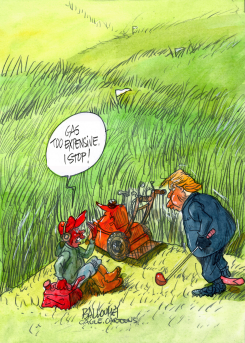 NO GOLF by Pierre Ballouhey