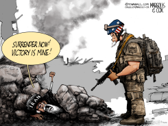 IRAN IS PRETENDING IT'S WINNING by Margolis & Cox