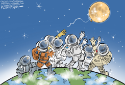THE NEW SPACE RACE by Jeff Koterba