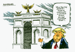 TRUMP ARCH by Jimmy Margulies