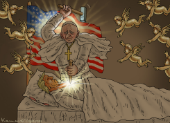 EXORCIST POPE LEO XIV by Marian Kamensky