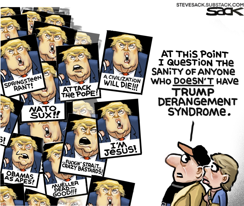 Trump Derangement Syndrome Sanity Questions