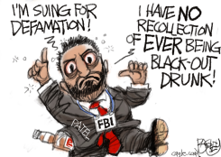 PATEL DRUNK by Pat Bagley