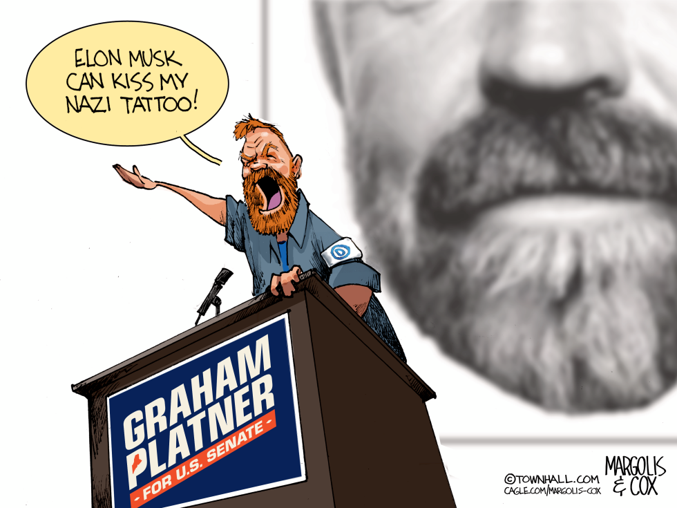 Graham Platner's Nazi Salute