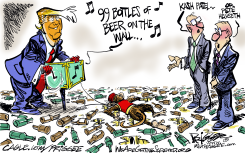 KASH OR PETE by Milt Priggee