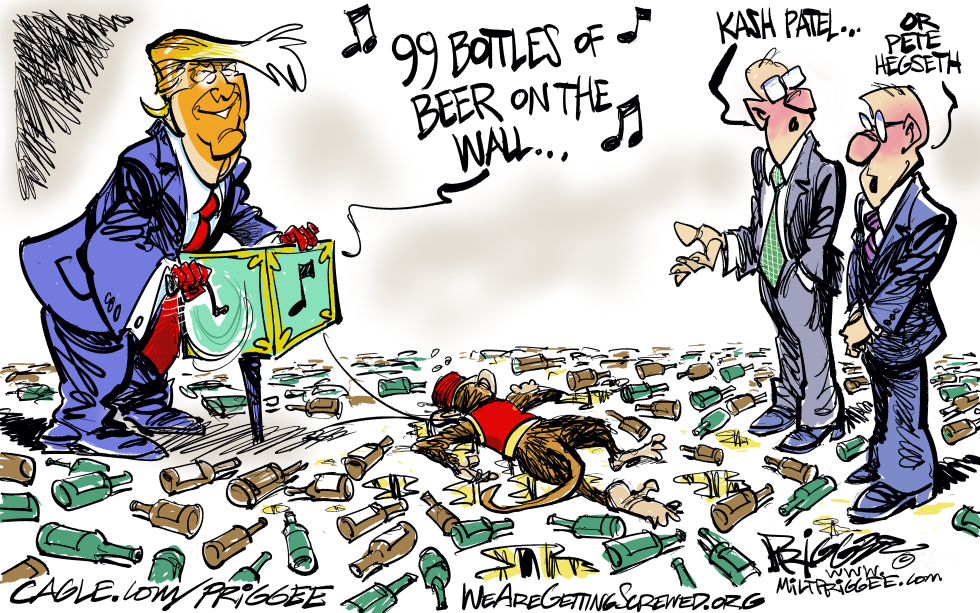 Trump Cranks Out Nominations with a Drunken Monkey Twist