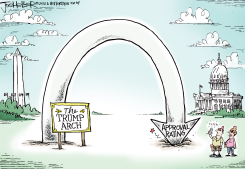 TRUMP ARCH by Joe Heller